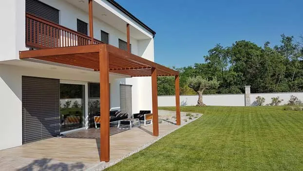 Installation de pergola bioclimatique sur mesure à Lacanau, Lacanau, ACM GOMES