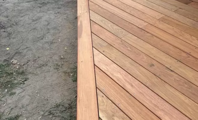 La conception de terrasse en bois sur mesure, Lacanau, ACM GOMES